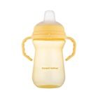 Canpol babies, FirstCup, canita anti-varsare cu duza din silicon, galben, 250 ml
