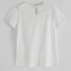Cool Club, Bluza cu maneca scurta pentru fete, alb