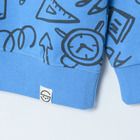 Cool Club, Bluza pentru baieti, albastru, imprimeu What