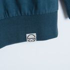 Cool Club, Bluza pentru baieti, turcoaz, imprimeu Nature