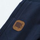 Cool Club, Pantaloni trening pentru baieti, bleumarin, imprimeu mistret