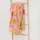 Cool Club, Patura fetite, culoare roz deschis, imprimeu SmileyWorld, 130-160 cm