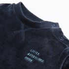 Cool Club, Trening pentru baieti, velur, bleumarin, imprimeu Little adventure dude