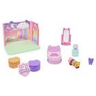 Gabby's Dollhouse, Gabby, Dormitor, set de joaca cu figurina si accesor