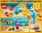 LEGO Creator, 3in1 Delfin si broasca testoasa, 31128