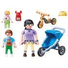 Playmobil, City Life, Mama cu copii, 70284