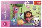 Trefl, Gabby's Dollhouse, Gabby, puzzle, 30 piese