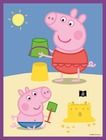 Trefl, Purcelusa Peppa, Baby Maxi, puzzle, 2-10 piese