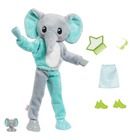 Barbie, Cutie Reveal, Elefant, papusa de serie Jungla