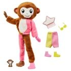 Barbie, Cutie Reveal, Maimuta, papusa de serie Jungla