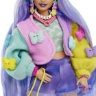 Barbie, Extra Fashion, papusa cu figurina de animal si accesorii #20