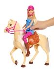 Barbie, papusa si cal, set de joaca