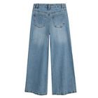 Cool Club, Blugi pentru fete, tip wide leg, denim