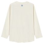 Cool Club, Bluza cu maneca lunga pentru baieti, ecru, imprimeu Future is now