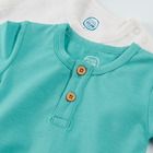 Cool Club, Body cu maneca scurta pentru baieti, alb, bleumarin, set, 2 buc.