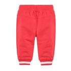 Cool Club, Pantaloni trening pentru baieti, rosu, imprimeu Mickey Mouse