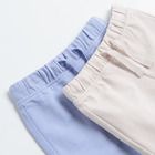 Cool Club, Pantaloni trening pentru fete, bej deschis, violet, set 2 buc.