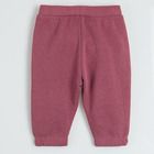 Cool Club, Pantaloni trening pentru fete, bordo, imprimeu vulpite