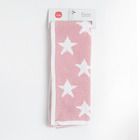 Cool Club, Patura fetite, culoare roz si alb, imprimeu stelute, 75-100 cm