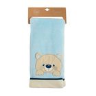Cool Club, Patura pentru bebelusi, bleu, imprimeu ursulet, 80-90 cm
