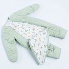 Cool Club, Pijama calduroasa tip salopeta pentru bebelusi, menta verde