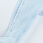 Cool Club, Pijama tip salopeta pentru baieti, albastru, imprimeu panda, Little baby