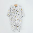 Cool Club, Pijama tip salopeta pentru baieti, bumbac organic, galben, gri, imprimeu Smiley World, set 2 buc.