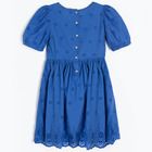 Cool Club, Rochie cu maneca scurta pentru fete, albastru inchis