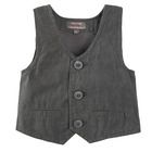 Cool Club, Set pentru baieti, body-camasa cu maneca lunga, vesta, pantaloni din material textil, papion, mix