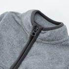 Cool Club, Set pentru baieti, vesta cu gluga, bluza polar cu fermoar, gri-maro