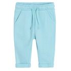 Cool Club, Set pentru fete, Body cu maneca scurta, Pantaloni trening, ecru-menta verde