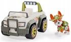 Paw Patrol, Tracker, Jungle Cruiser, vehicul cu figurina