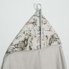 BabyMatex, Maxi Junior, Dinozaur, halat de baie, gri, 140-70 cm