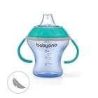 BabyOno, canita anti-varsare, albastru, 180 ml
