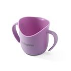 BabyOno, Flow, cana ergonomica pentru copii, 120 ml, violet