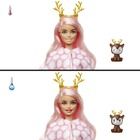 Barbie, Cutie Reveal, Pamant de iarna, papusa cu accesorii, 1 buc.