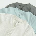 Cool Club, Pijama tip salopeta pentru baieti, gri, albastru, set, 3 buc.
