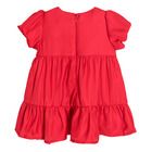Cool Club, Rochie cu maneca scurta pentru fete, rosu