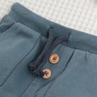 Cool Club, Set pentru baieti, Body cu maneca lunga, Pantaloni de trening, ecru, albastru, imprimeu tractoare
