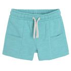 Cool Club, Set pentru baieti, Tricou, Pantaloni scurti, bej-turcoaz