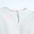 Cool Club, Set pentru fete, Body cu maneca scurta, Pantaloni scurti, alb, violet