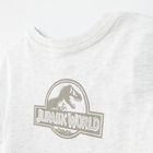 Cool Club, Tricou pentru baieti, bej melanj, imprimeu Jurassic World