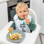 BabyOno, Lingurite flexibile pentru bebelusi, gri/galben, 2 buc.