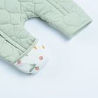 Cool Club, Pijama calduroasa tip salopeta pentru bebelusi, menta verde