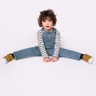 Cool Club, Salopeta de blugi pentru baieti, denim, cu buzunare