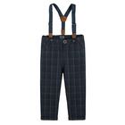 Cool Club, Set pentru baieti, Body cu maneca lunga, Papion, Vesta, Pantaloni din material textil, mix de culori