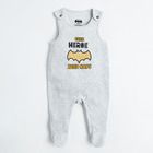 Cool Club, Set pentru copii, Body cu maneca scurta, Salopeta cu botosei, Pantaloni cu botosei, Caciula, Baveta, Patura, mix, imprimeu Batman