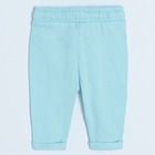 Cool Club, Set pentru fete, Body cu maneca scurta, Pantaloni trening, ecru-menta verde