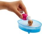 Barbie, Baie pentru caini, set de joaca cu papusa si accesorii