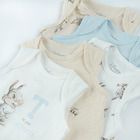 Cool Club, Body fara maneci pentru baieti, mix, imprimeu Bambi, set, 5 buc.